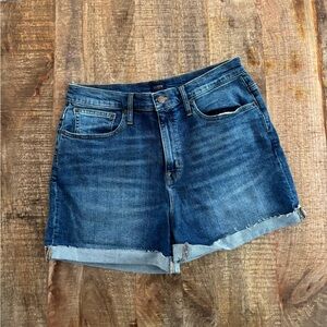 J. Crew Dark Blue Jean Shorts
